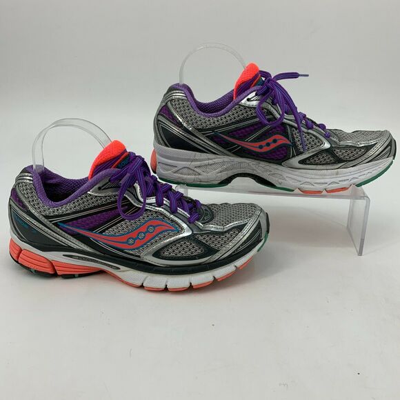 Saucony Running Shoes Women 8 Athletic Workout Training Guide 7 *Missing Insoles - Picture 3 of 11